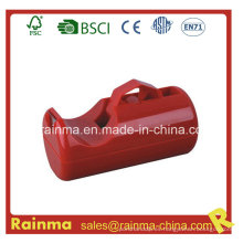 Dispensador de cinta de escritorio de color rojo